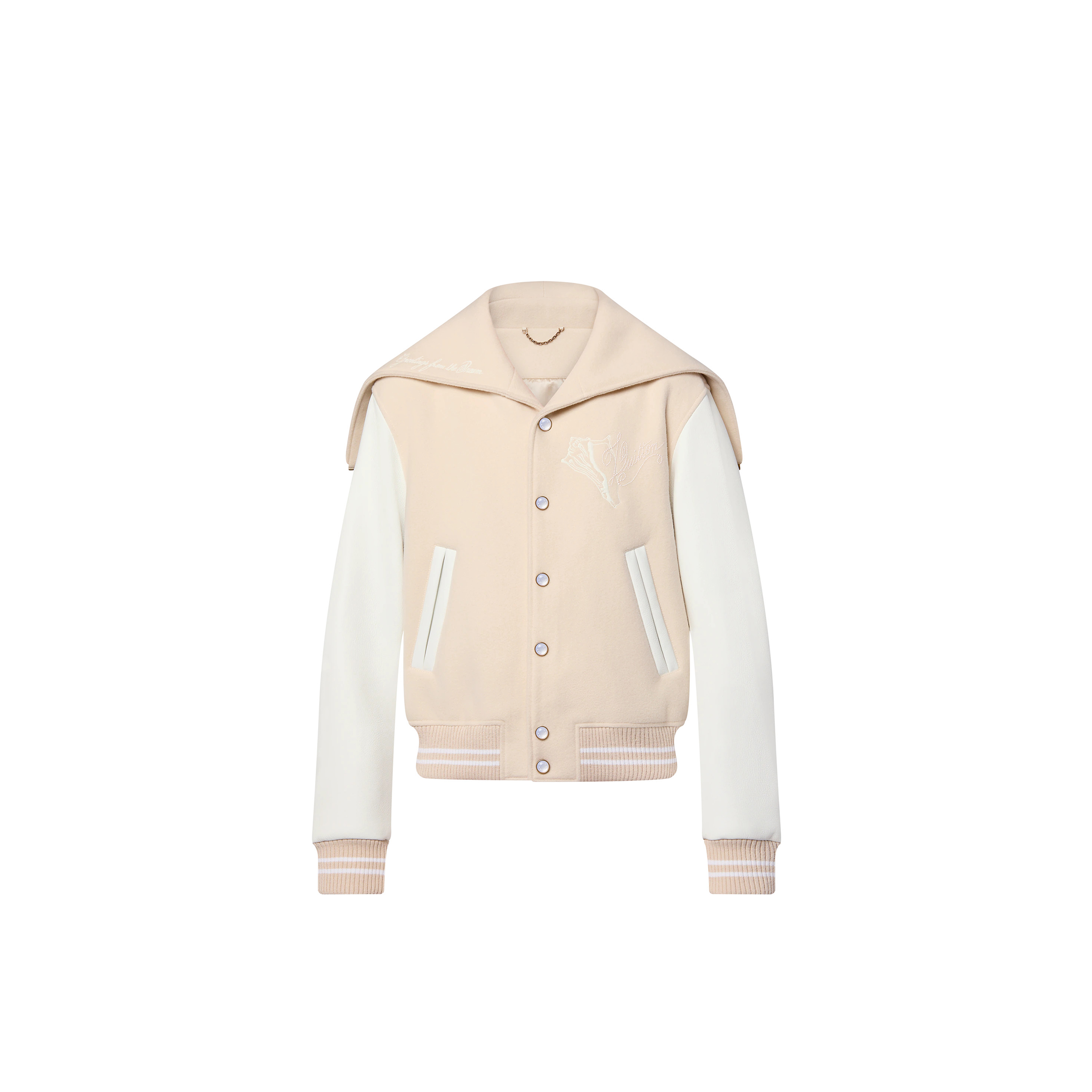 LOUIS VUITTON CALFSKIN SAILOR VARSITY JACKET 1AFQM5